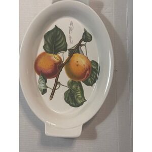 Portmeirion Pomona The Roman Apricot Oval Baking Dish Serving Dish